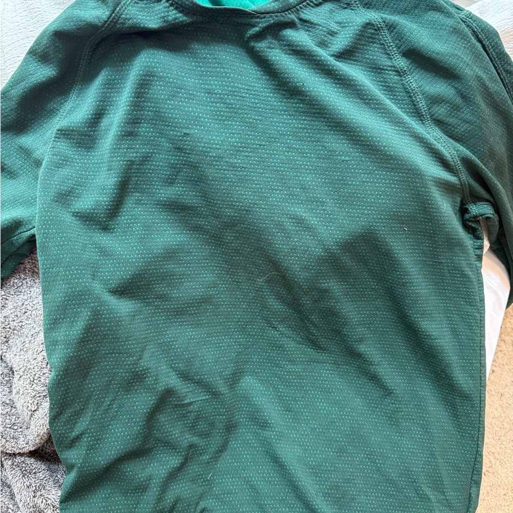 Janji Men's Forest Green Long-Sleeve Performance Top